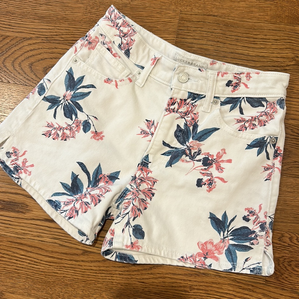 Lucky Brand Floral Shorts 24
